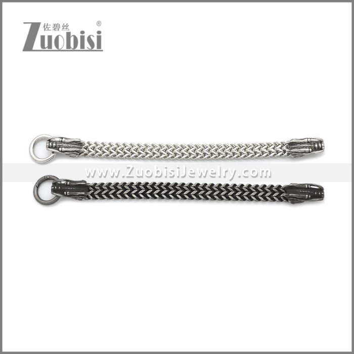 Antique Stainless Steel Dragon Bracelet b010133A