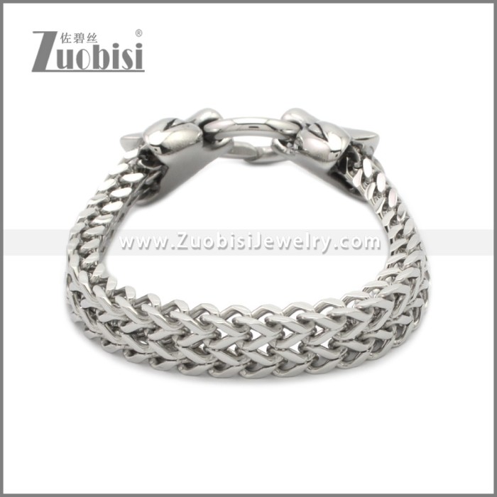 Stainless Steel Fox Bracelet b010142S