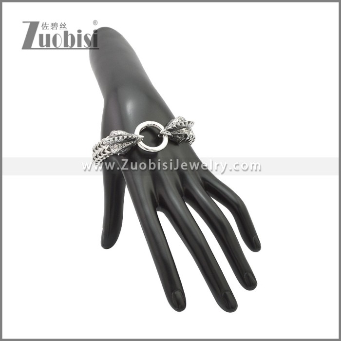 Stainless Steel Rooster Cock Bracelet b010139S