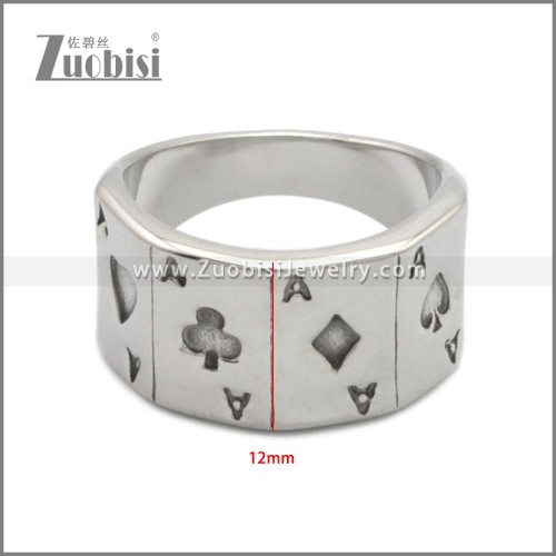Stainless Steel Ring r008941SA