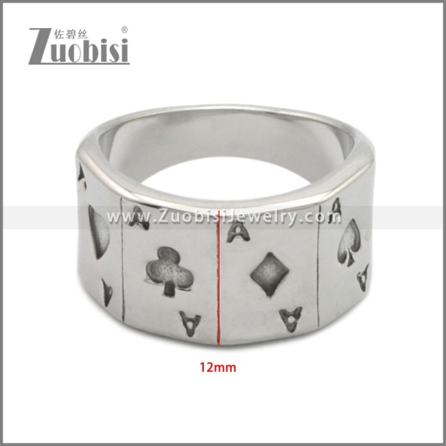 Stainless Steel Ring r008941SA