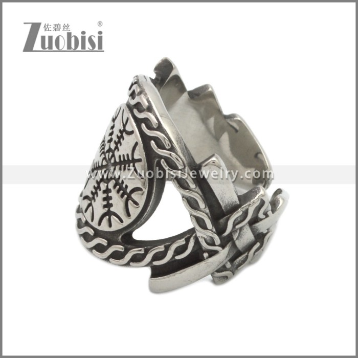 Stainless Steel Ring r008936SA