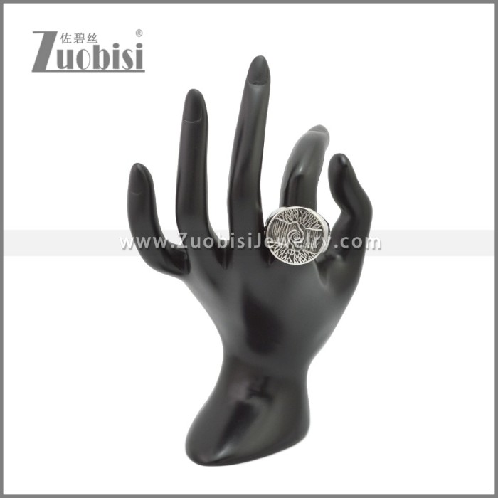 Stainless Steel Ring r008937SA