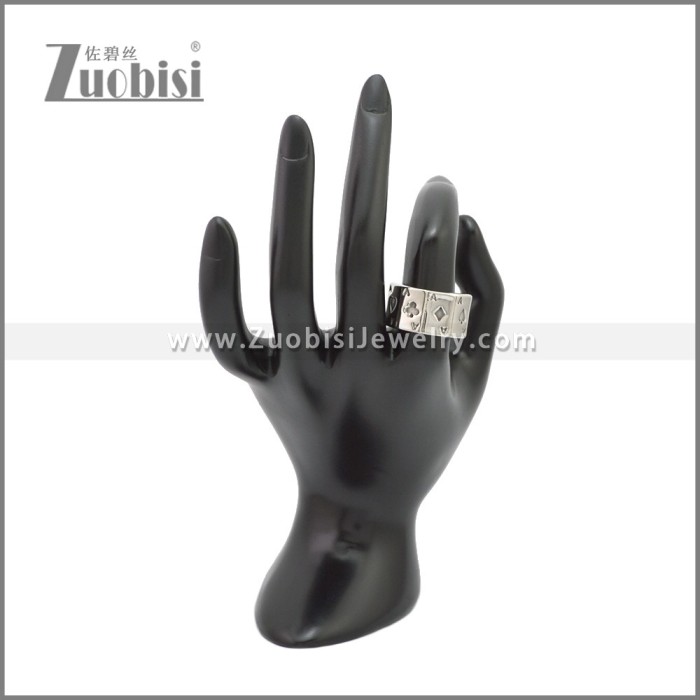 Stainless Steel Ring r008941SA
