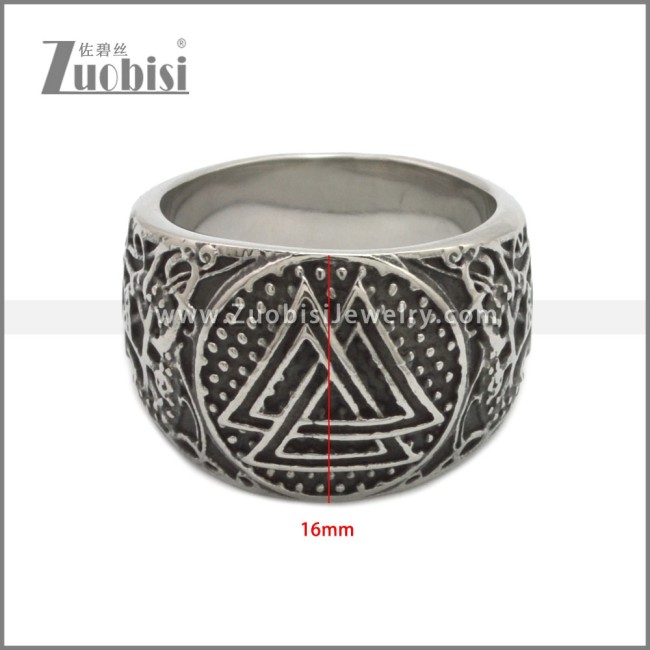 Stainless Steel Ring r008940SA