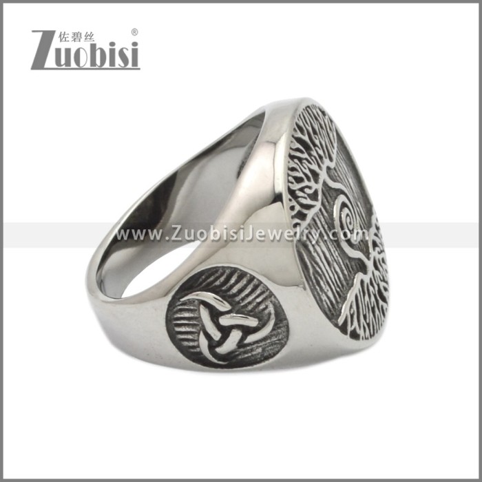 Stainless Steel Ring r008937SA