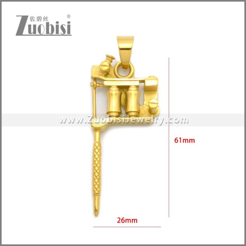 Stainless Steel Pendant p011135G
