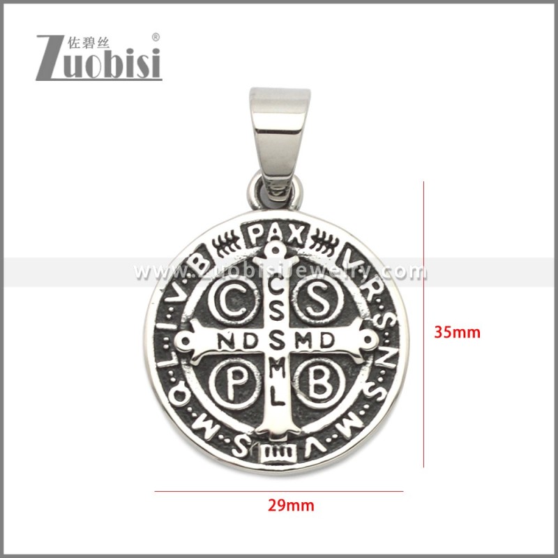 Stainless Steel Pendant p011137SH