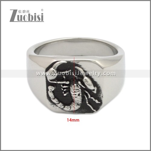 Stainless Steel Ring r008951SH