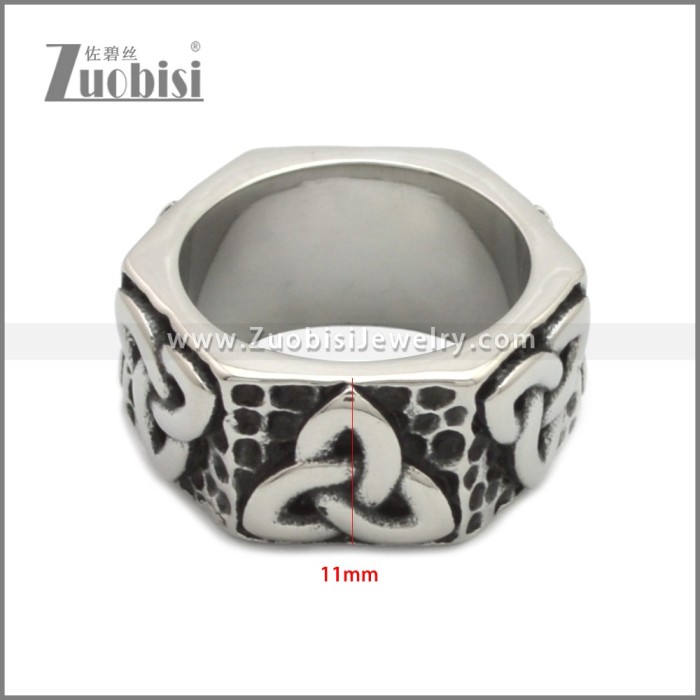 Stainless Steel Ring r008959SH