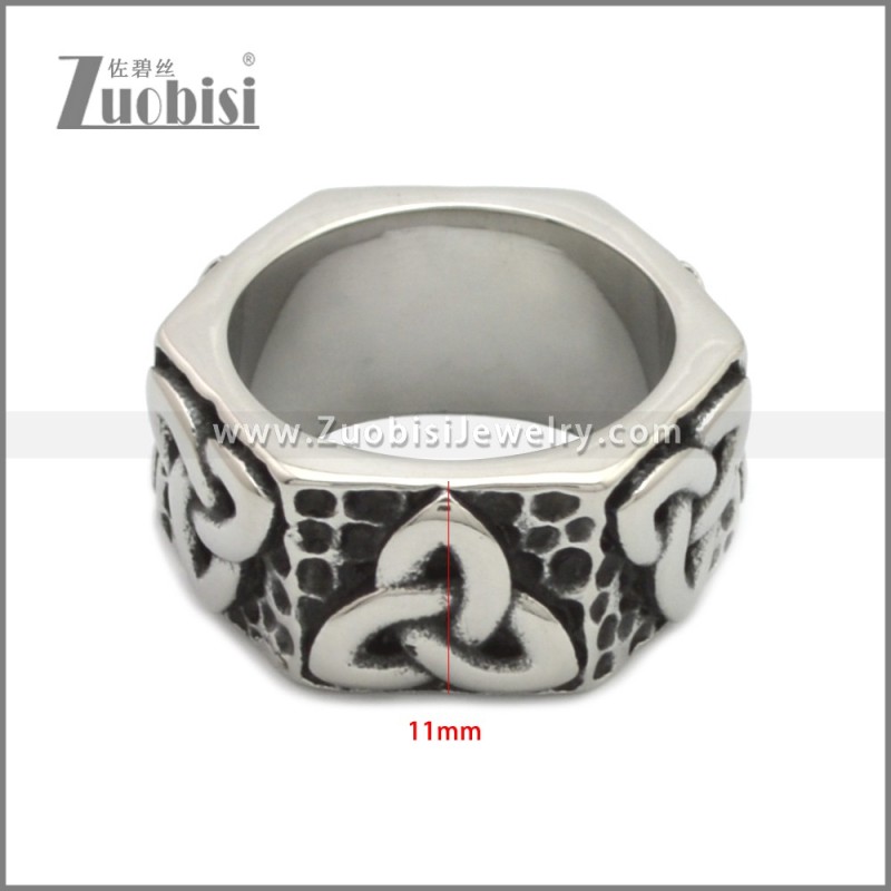 Stainless Steel Ring r008959SH