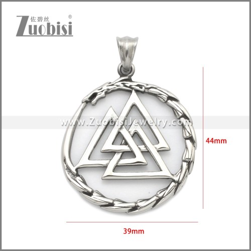 Stainless Steel Pendant p011143S