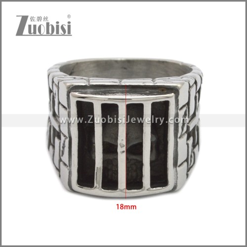 Stainless Steel Ring r008969SA