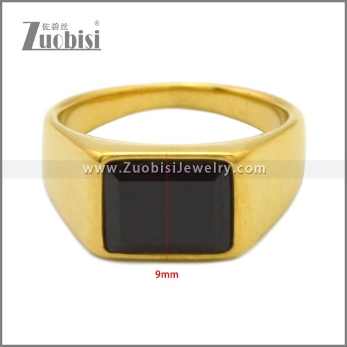 Stainless Steel Ring r009019G