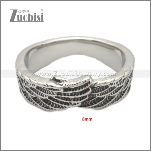 Stainless Steel Ring r009028SA