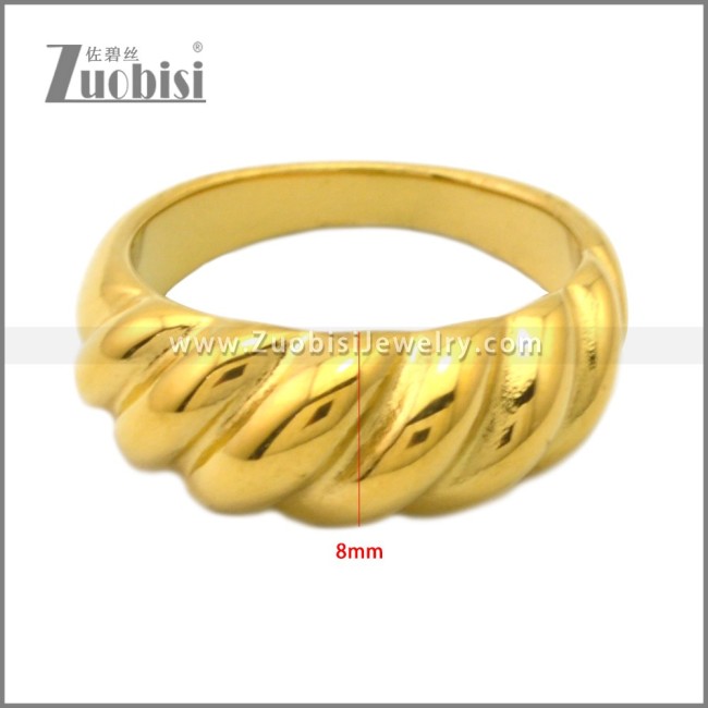 Stainless Steel Ring r009031G