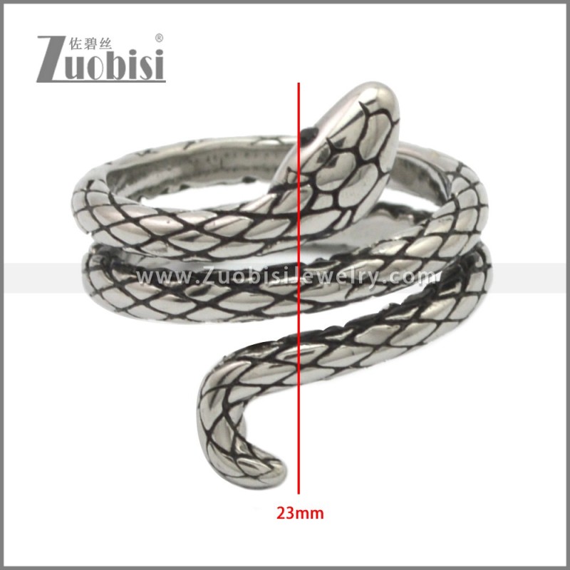 Stainless Steel Ring r009041SH2