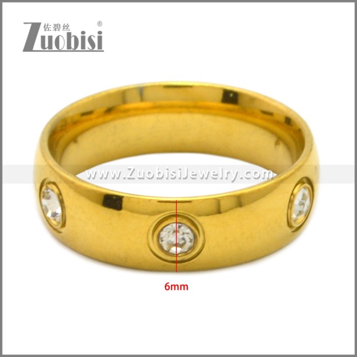 Stainless Steel Ring r009070G