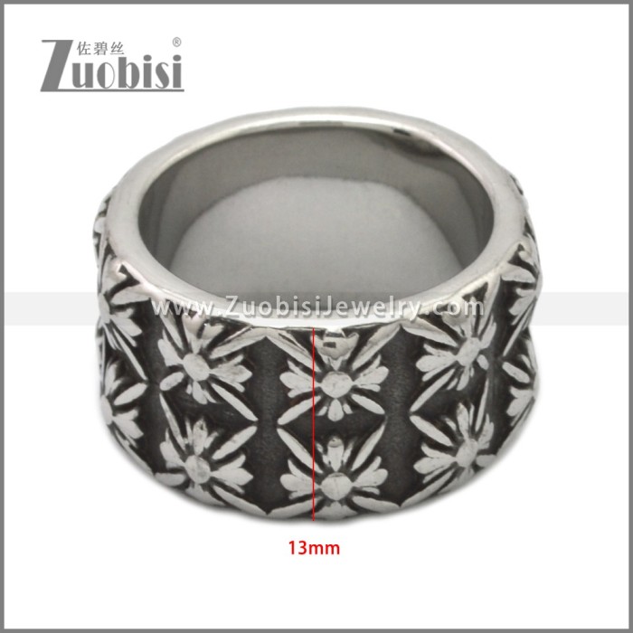 Stainless Steel Ring r009048SH