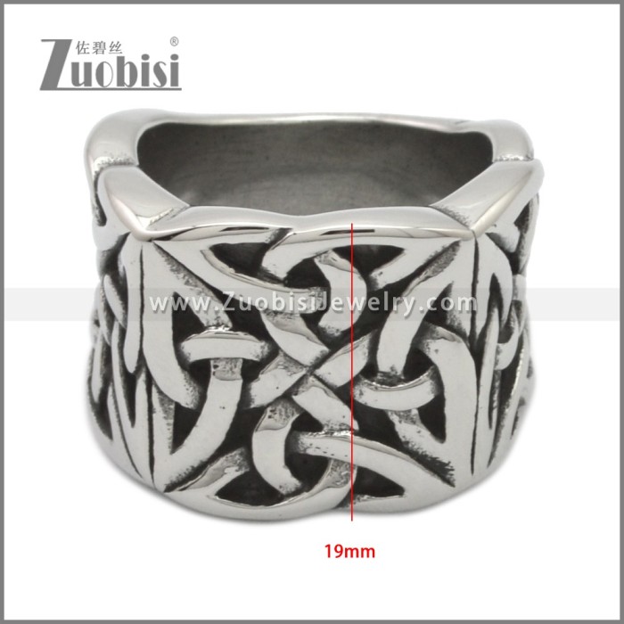Stainless Steel Ring r009066SH