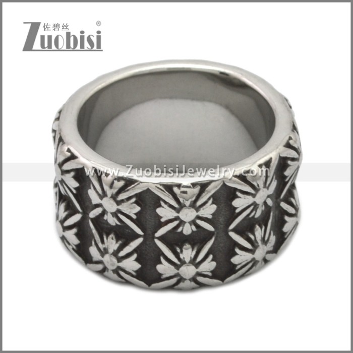 Stainless Steel Ring r009048SH