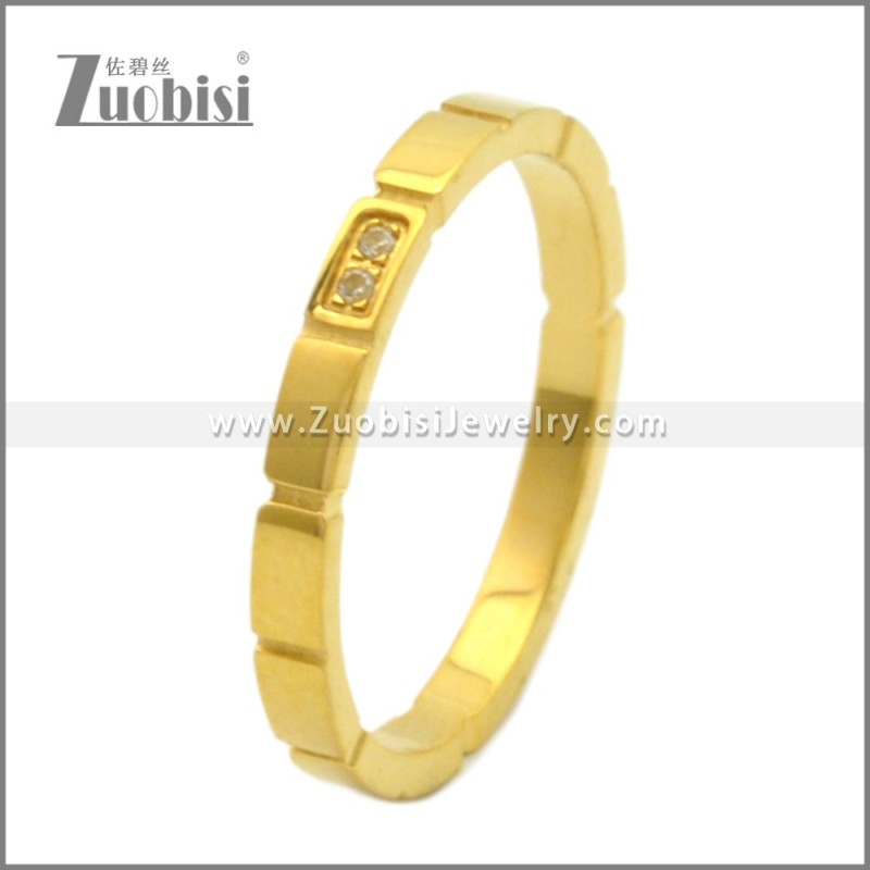 Stainless Steel Ring r009060G