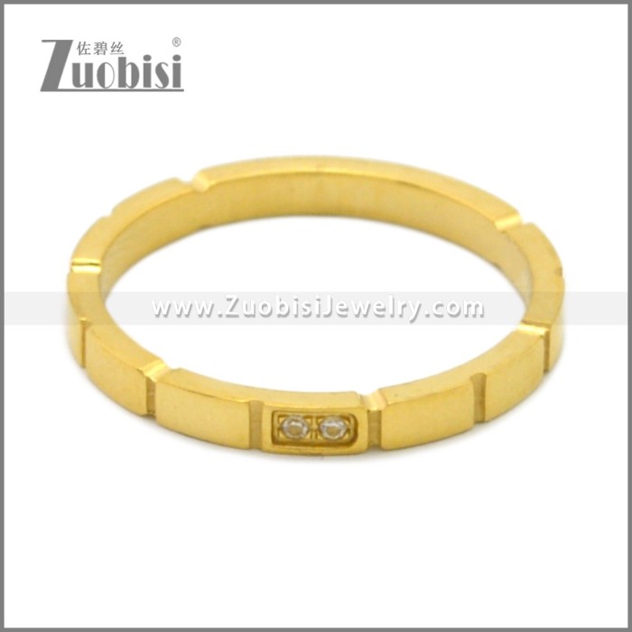 Stainless Steel Ring r009060G