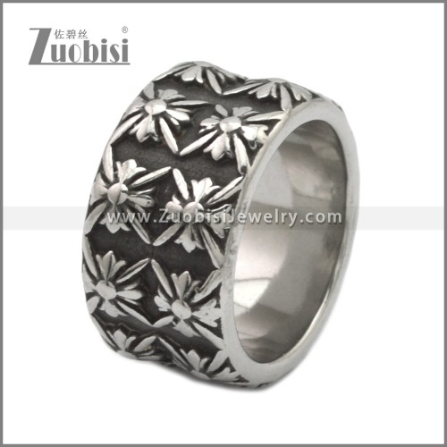 Stainless Steel Ring r009048SH