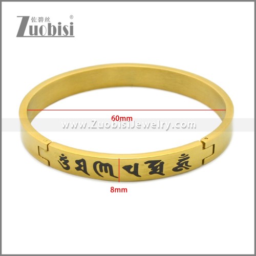 Stainless Steel Bangle b010156G