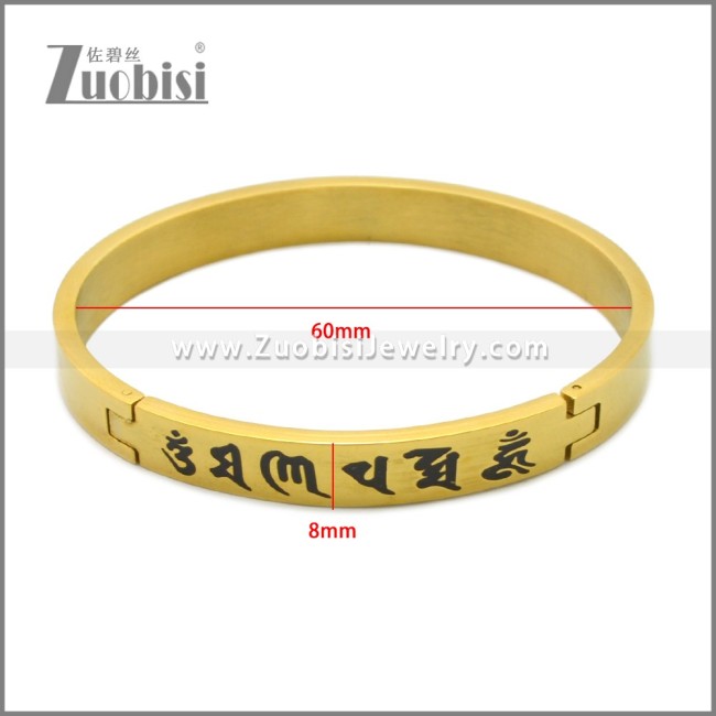 Stainless Steel Bangle b010156G