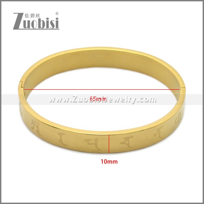 Stainless Steel Bangle b010146G1