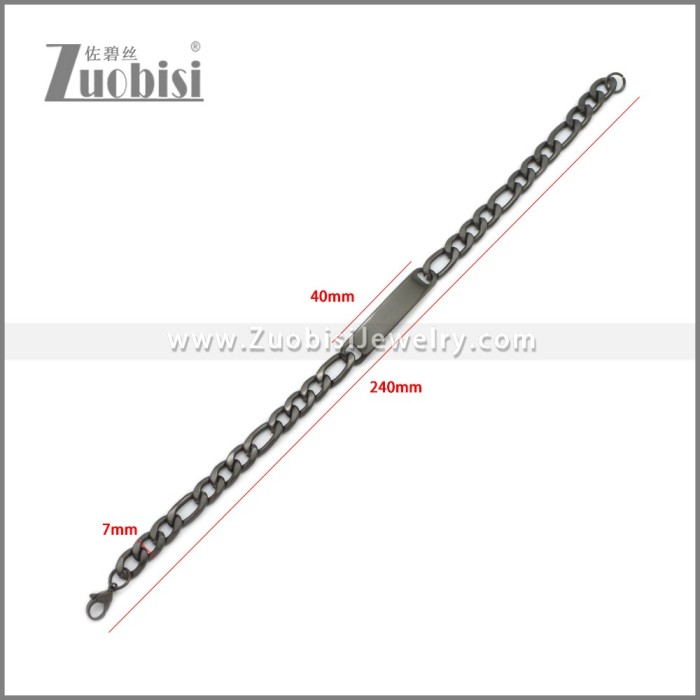 Stainless Steel Bracelet b010164H