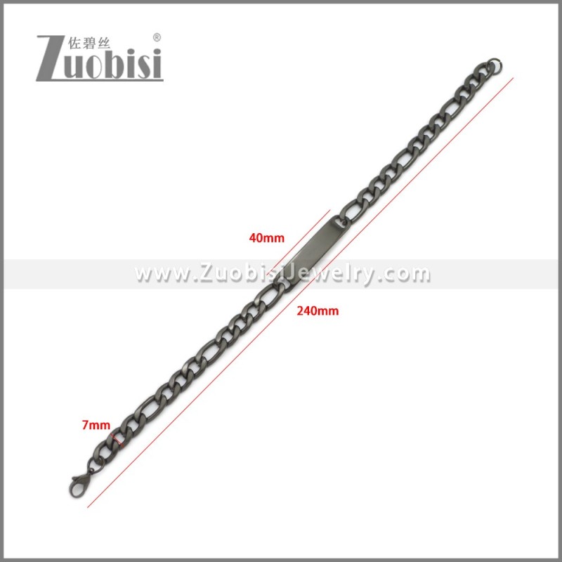 Stainless Steel Bracelet b010164H