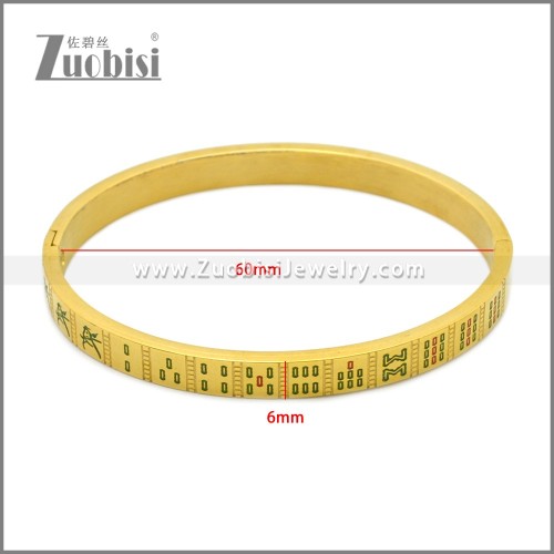 Stainless Steel Bangle b010157G