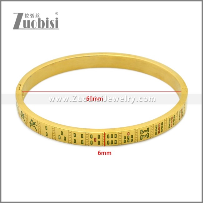 Stainless Steel Bangle b010157G