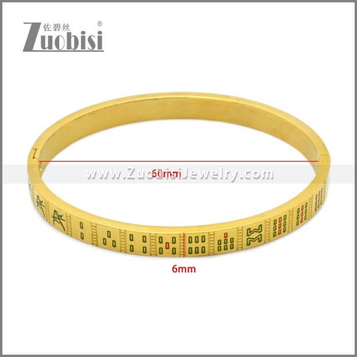 Stainless Steel Bangle b010157G