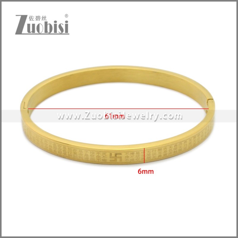 Stainless Steel Bangle b010148G2