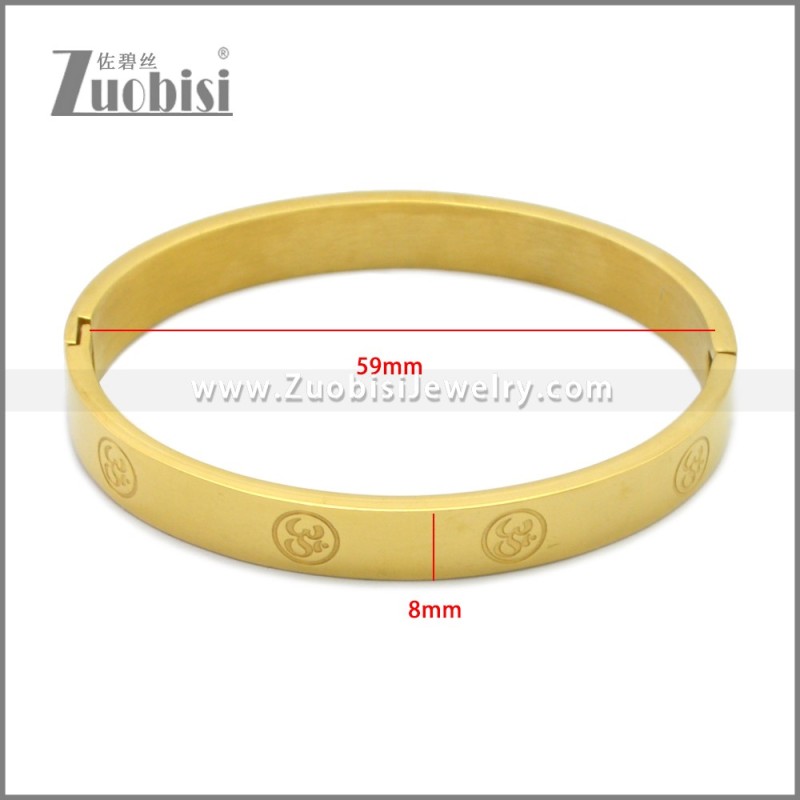 Stainless Steel Bangle b010152G