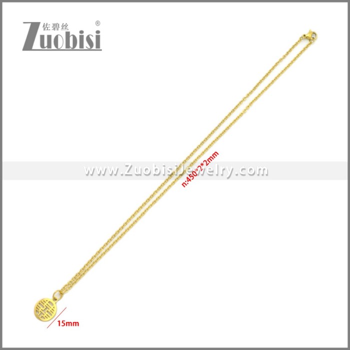 Stainless Steel Necklace n003247G