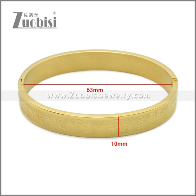 Stainless Steel Bangle b010150G1