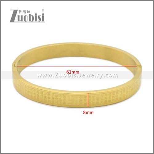 Stainless Steel Bangle b010148G1