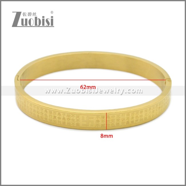 Stainless Steel Bangle b010148G1
