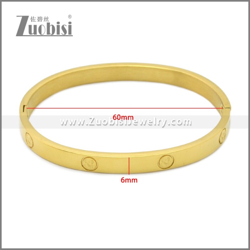 Stainless Steel Bangle b010151G