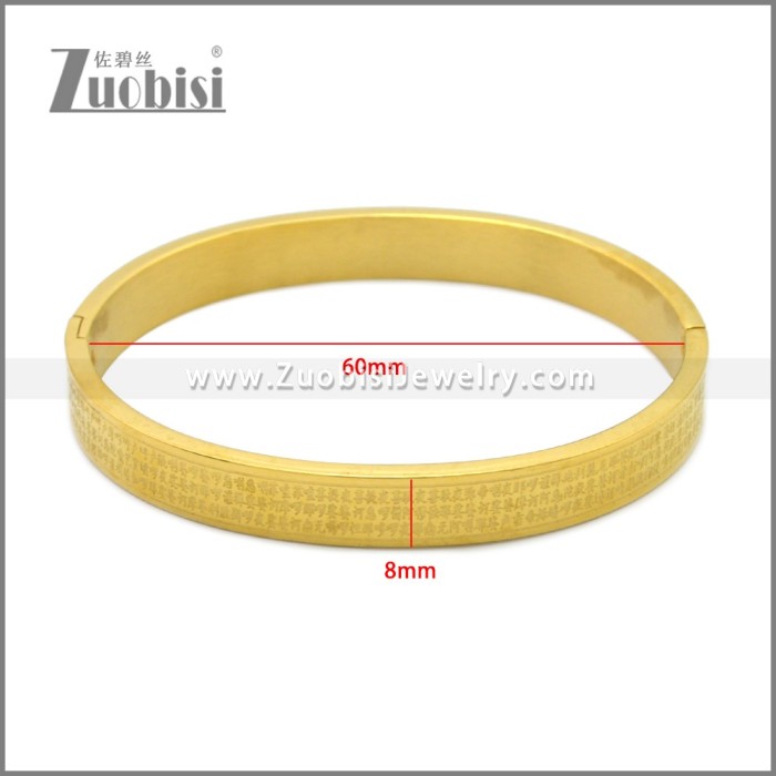 Stainless Steel Bangle b010147G2