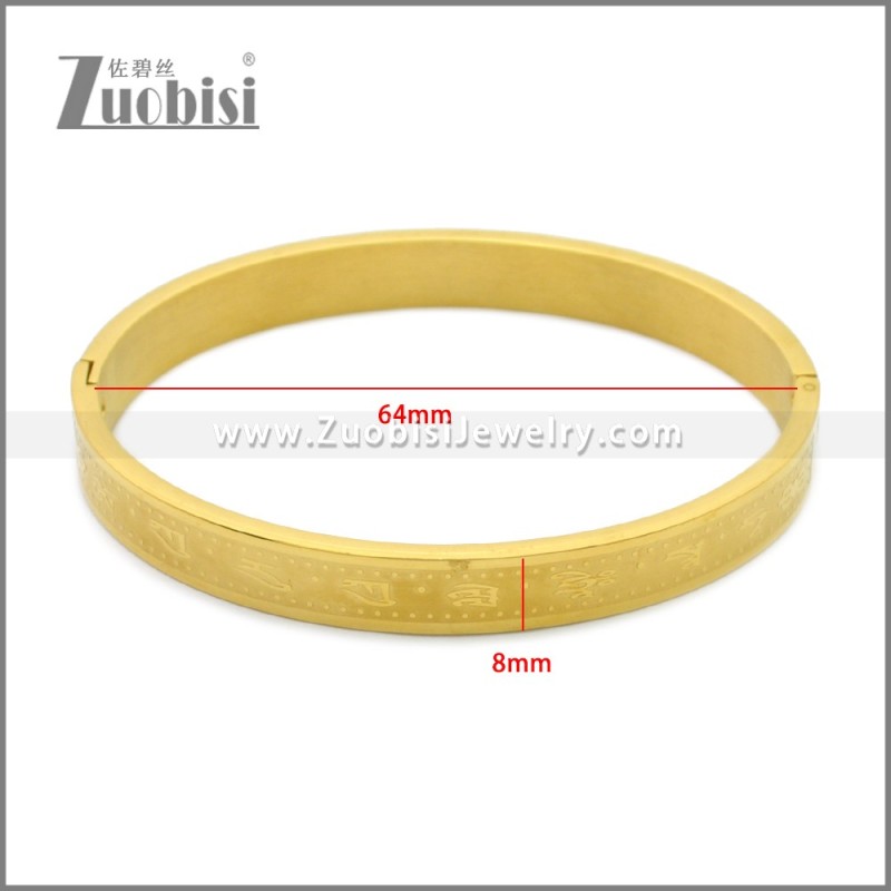 Stainless Steel Bangle b010149G1