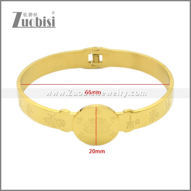Stainless Steel Bangle b010153G