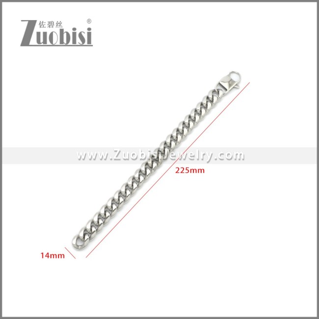 Stainless Steel Bracelet b010168S