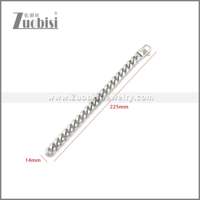 Stainless Steel Bracelet b010168S