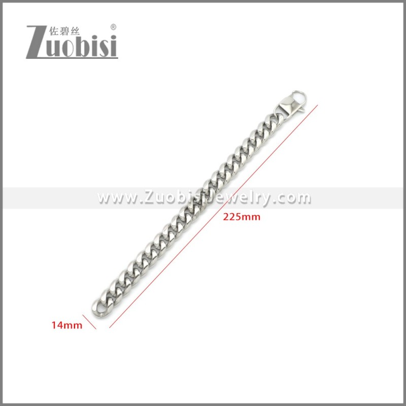 Stainless Steel Bracelet b010168S