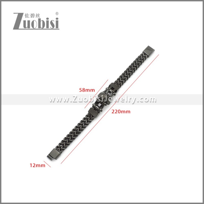 Stainless Steel Bracelet b010170H2